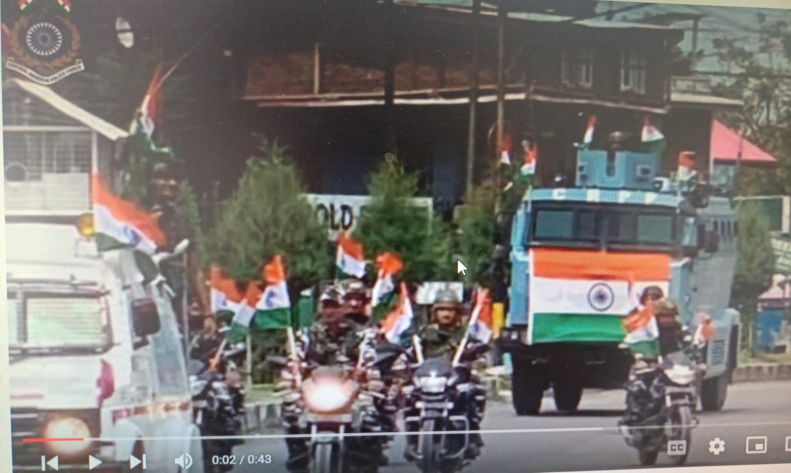 Har Ghar Tiranga 96 Bn CRPF